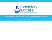 Tablet Screenshot of labsupply.co.za